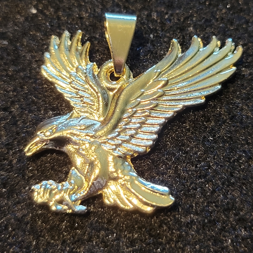 Stainless steel Eagle pendant